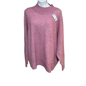 LC Lauren Conrad Pink Turtleneck Sweater
